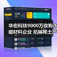 华宏科技9000万收购永磁材料企业 拓展稀土产业链(图1) 华宏科技9000万收购永磁材料企业 拓展稀土产业链(图1)