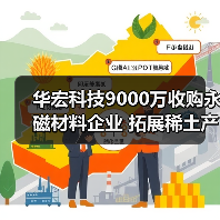 华宏科技9000万收购永磁材料企业 拓展稀土产业链(图4) 华宏科技9000万收购永磁材料企业 拓展稀土产业链(图4)
