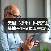 天通(徐州)科技产业基地开业仪式隆重举行(图1) 天通(徐州)科技产业基地开业仪式隆重举行(图1)