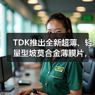 TDK推出全新超薄、轻量型坡莫合金薄膜片，有效屏蔽低频带噪声（图1）
