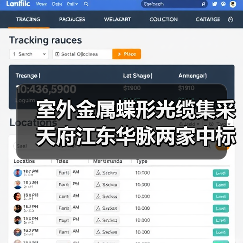 室外金属蝶形光缆集采天府江东华脉两家中标(图1) 室外金属蝶形光缆集采天府江东华脉两家中标(图1)