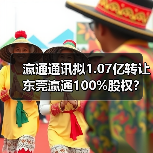 瀛通通讯拟1.07亿转让东莞瀛通100%股权？背后原因曝光（图4）