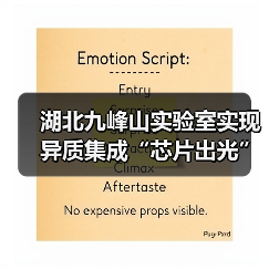 湖北九峰山实验室实现异质集成“芯片出光”(图2) 湖北九峰山实验室实现异质集成“芯片出光”(图2)