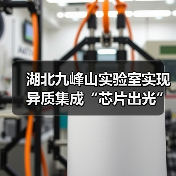 湖北九峰山实验室实现异质集成“芯片出光”(图1) 湖北九峰山实验室实现异质集成“芯片出光”(图1)