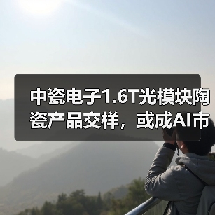 中瓷电子1.6T光模块陶瓷产品交样,或成AI市场新引擎?(图2) 中瓷电子1.6T光模块陶瓷产品交样,或成AI市场新引擎?(图2)