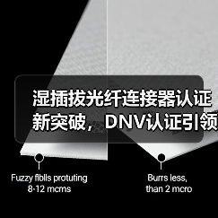 湿插拔光纤连接器认证新突破，DNV认证引领国内领先（图1）