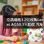 立讯精密3.2亿收购Leoni AG50.1%股权 汽车线束全球化加速（图1）