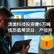 洁美科技投资建6万吨纸质载带项目,产能升级能否推动行业革新?(图2) 洁美科技投资建6万吨纸质载带项目,产能升级能否推动行业革新?(图2)