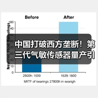中国打破西方垄断！第三代气敏传感器量产引关注（图1）