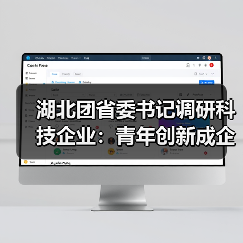 湖北团省委书记调研科技企业:青年创新成企业发展新引擎(图1) 湖北团省委书记调研科技企业:青年创新成企业发展新引擎(图1)