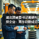 湖北团省委书记调研科技企业:青年创新成企业发展新引擎(图2) 湖北团省委书记调研科技企业:青年创新成企业发展新引擎(图2)