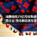 鸿腾精密25亿元收购德国企业 强化新能源车高压线束布局(图1) 鸿腾精密25亿元收购德国企业 强化新能源车高压线束布局(图1)