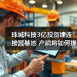 珠城科技3亿投资建连接器基地 产能将如何提升(图1) 珠城科技3亿投资建连接器基地 产能将如何提升(图1)