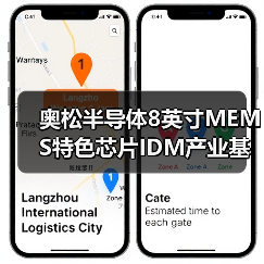 奥松半导体8英寸MEMS特色芯片IDM产业基地主厂房封顶，迈入产能升级新阶段（图2）
