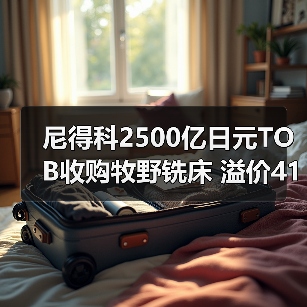 尼得科2500亿日元TOB收购牧野铣床 溢价41.94%瞄准机床6000亿目标（图3）