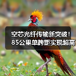 空芯光纤传输新突破!85公里单跨距实现超高速通信(图1) 空芯光纤传输新突破!85公里单跨距实现超高速通信(图1)