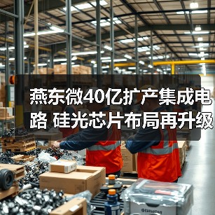 燕东微40亿扩产集成电路 硅光芯片布局再升级（图1）