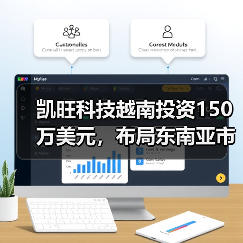 凯旺科技越南投资150万美元,布局东南亚市场有何考量?(图4) 凯旺科技越南投资150万美元,布局东南亚市场有何考量?(图4)