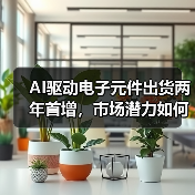AI驱动电子元件出货两年首增，市场潜力如何？（图1）