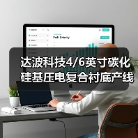 达波科技4/6英寸碳化硅基压电复合衬底产线通线，中国半导体升级关键一步（图1）