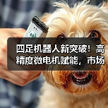 四足机器人新突破!高精度微电机赋能,市场爆发在即(图2) 四足机器人新突破!高精度微电机赋能,市场爆发在即(图2)