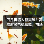四足机器人新突破!高精度微电机赋能,市场爆发在即(图3) 四足机器人新突破!高精度微电机赋能,市场爆发在即(图3)