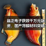 晶正电子获数千万元融资，国产薄膜材料突破
