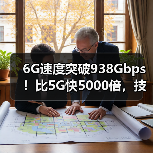 6G速度突破938Gbps！比5G快5000倍，技术如何实现？（图1）