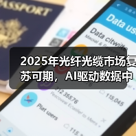 2025年光纤光缆市场复苏可期，AI驱动数据中心需求激增（图1）