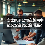 富士康子公司在越南中部义安省的投资增至2亿美元（图3）