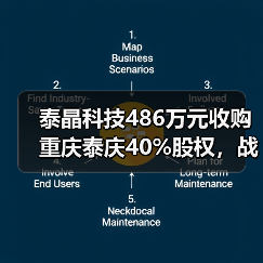 泰晶科技486万元收购重庆泰庆40%股权，战略布局如何？（图2）