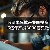 浪潮半导体产业园投资6亿年产能6000万只激光芯片（图4）