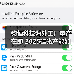 钧恒科技海外工厂量产在即 2025硅光产能如何突破？（图2）