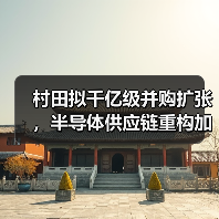 村田拟千亿级并购扩张，半导体供应链重构加速（图1）