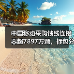 中国移动采购馈线连接器超7897万颗，标包分配机制揭秘（图4）