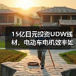 15亿日元投资UDW线材，电动车电机效率如何突破？（图2）