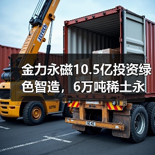 金力永磁10.5亿投资绿色智造，6万吨稀土永磁材料产能如何助力新能源发展？（图2）
