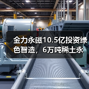 金力永磁10.5亿投资绿色智造，6万吨稀土永磁材料产能如何助力新能源发展？（图3）