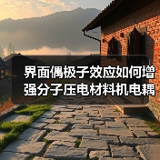 界面偶极子效应如何增强分子压电材料机电耦合（图3）