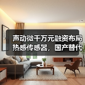 声动微千万元融资布局热感传感器，国产替代如何实现？（图2）
