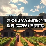 高抑制SAW滤波器如何提升汽车无线连接可靠性？（图1）