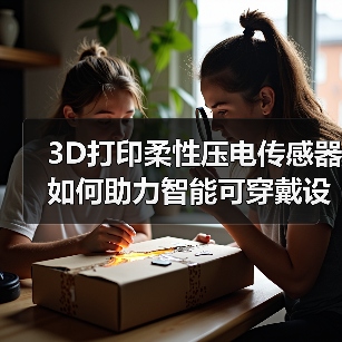 3D打印柔性压电传感器如何助力智能可穿戴设备?(图1) 3D打印柔性压电传感器如何助力智能可穿戴设备?(图1)