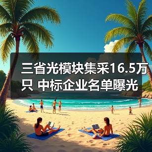 三省光模块集采16.5万只 中标企业名单曝光 份额分配规则揭秘（图3）