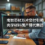 南智芯材万片交付引领光学材料国产替代新趋势（图1）
