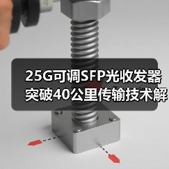 25G可调SFP光收发器突破40公里传输技术解析(图1) 25G可调SFP光收发器突破40公里传输技术解析(图1)