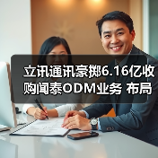 立讯通讯豪掷6.16亿收购闻泰ODM业务 布局消费电子（图3）