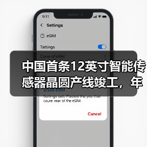 中国首条12英寸智能传感器晶圆产线竣工,年产能达24万片引领行业(图2) 中国首条12英寸智能传感器晶圆产线竣工,年产能达24万片引领行业(图2)