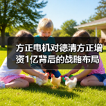 方正电机对德清方正增资1亿背后的战略布局(图2) 方正电机对德清方正增资1亿背后的战略布局(图2)