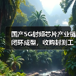 国产5G射频芯片产业链闭环成型,收购封测工厂如何助力突围?(图2) 国产5G射频芯片产业链闭环成型,收购封测工厂如何助力突围?(图2)