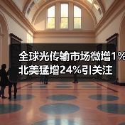 全球光传输市场微增1% 北美猛增24%引关注（图4）